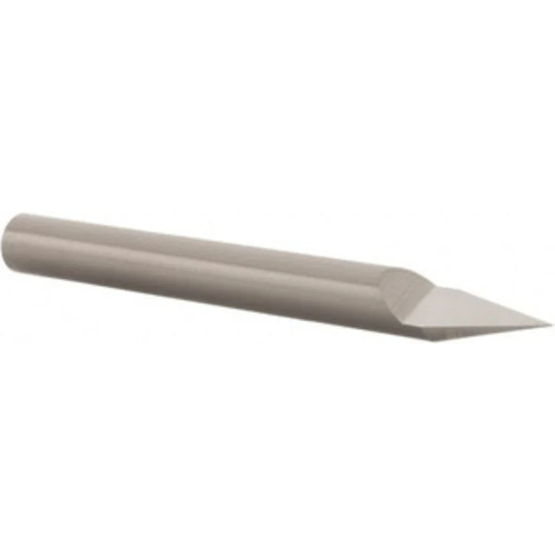Scientific Cutting Tools 30 1/4 Shank Diam, 0.009 Cut Diam, 2-1/2 OAL Conical Point Engraving Cutters Uncoated, 0.009...